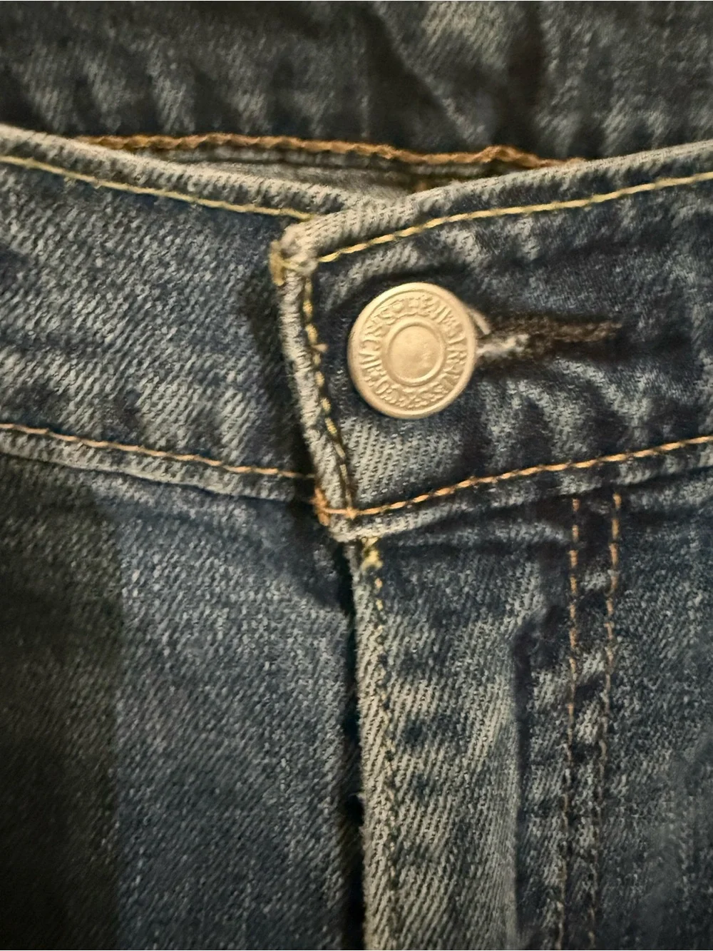 Levi’s 559 Men’s Relaxed Straight Jeans 36x30 Blue Denim Workwear